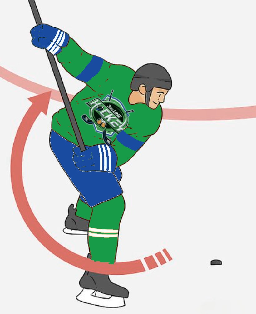 cartoon slap shot 3rd line hockey