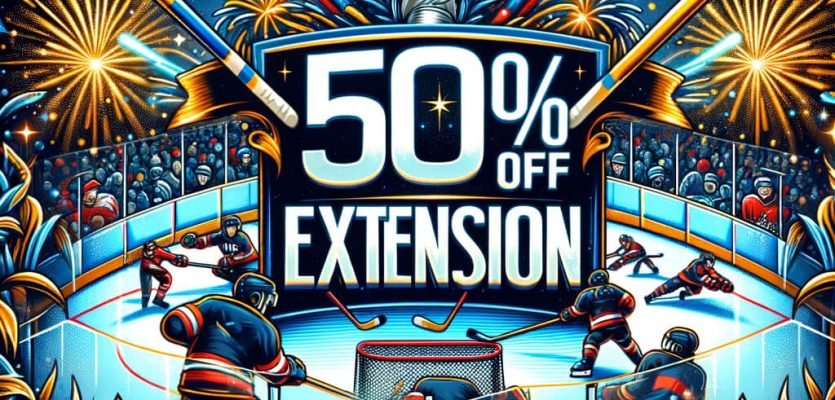 thanksgivemas 50% off extension graphic