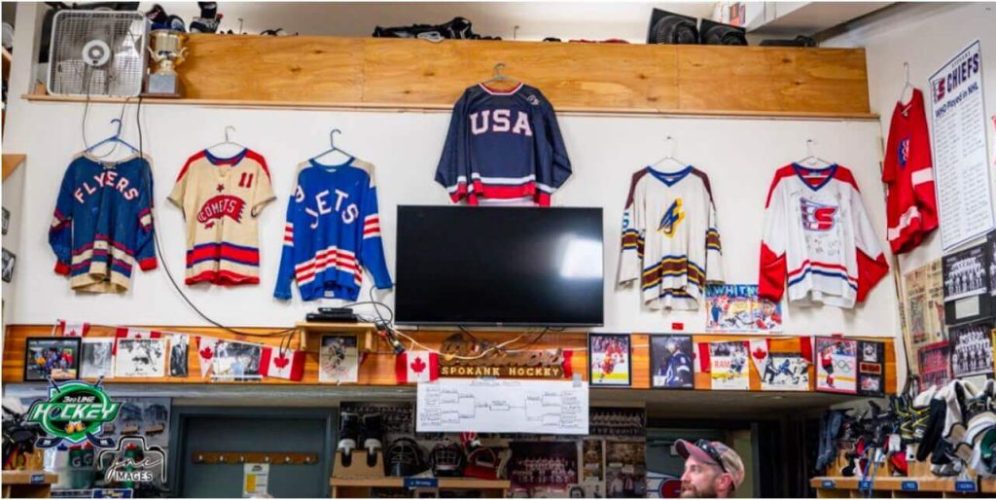 Hockey Bar in Spokane Washington USA