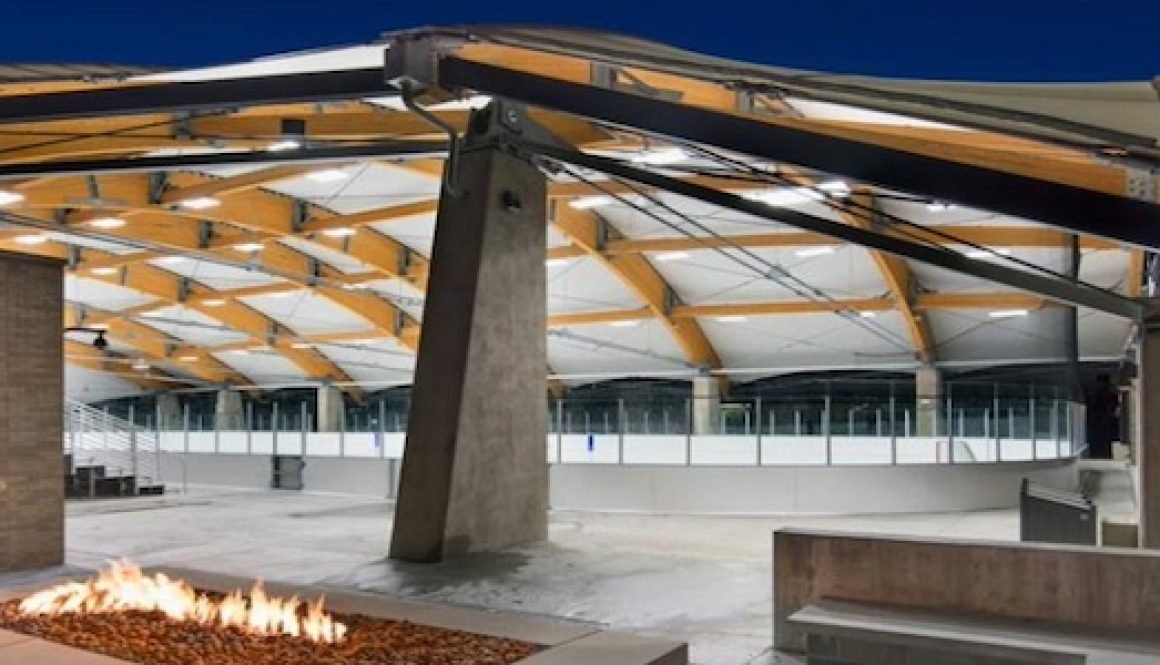 Minnesota out door rink - 3rd line hockey