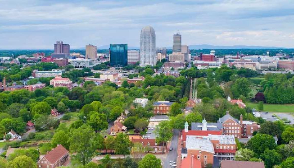 winston salem skyline photo where 3rd line hockey played