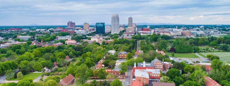 winston salem skyline photo where 3rd line hockey played