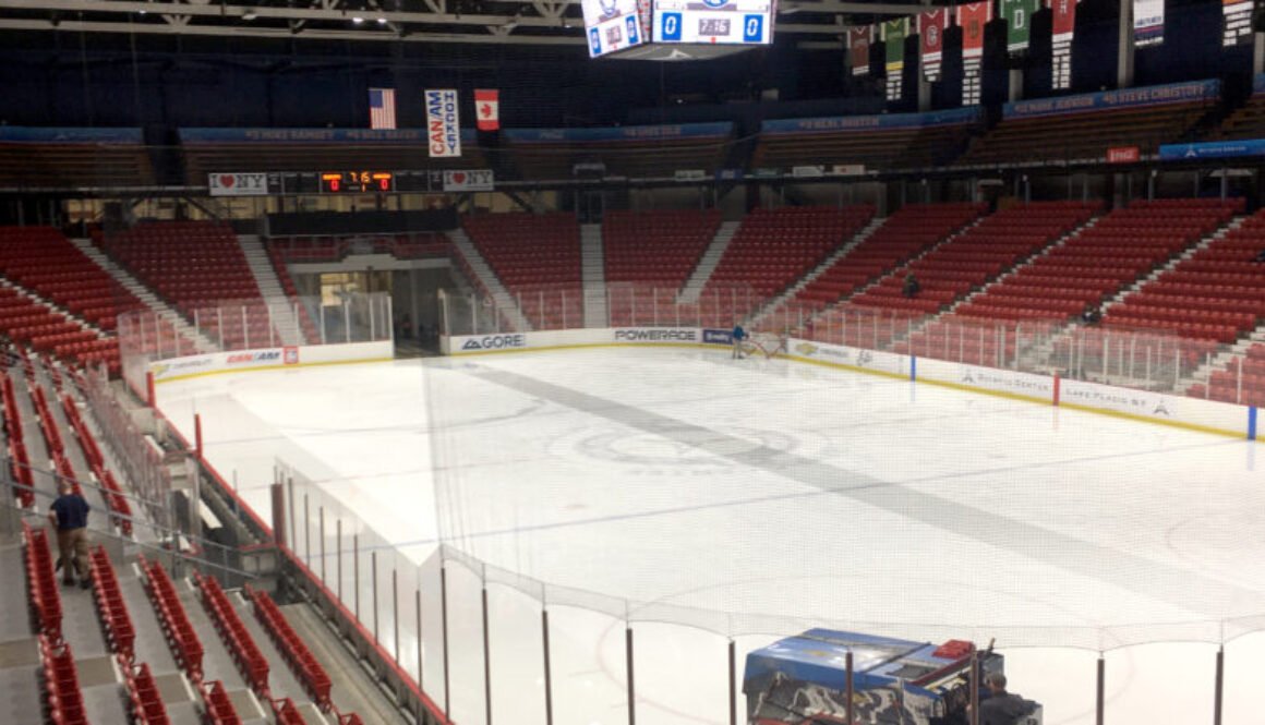 Miracle on ice - lake placid hockey arena