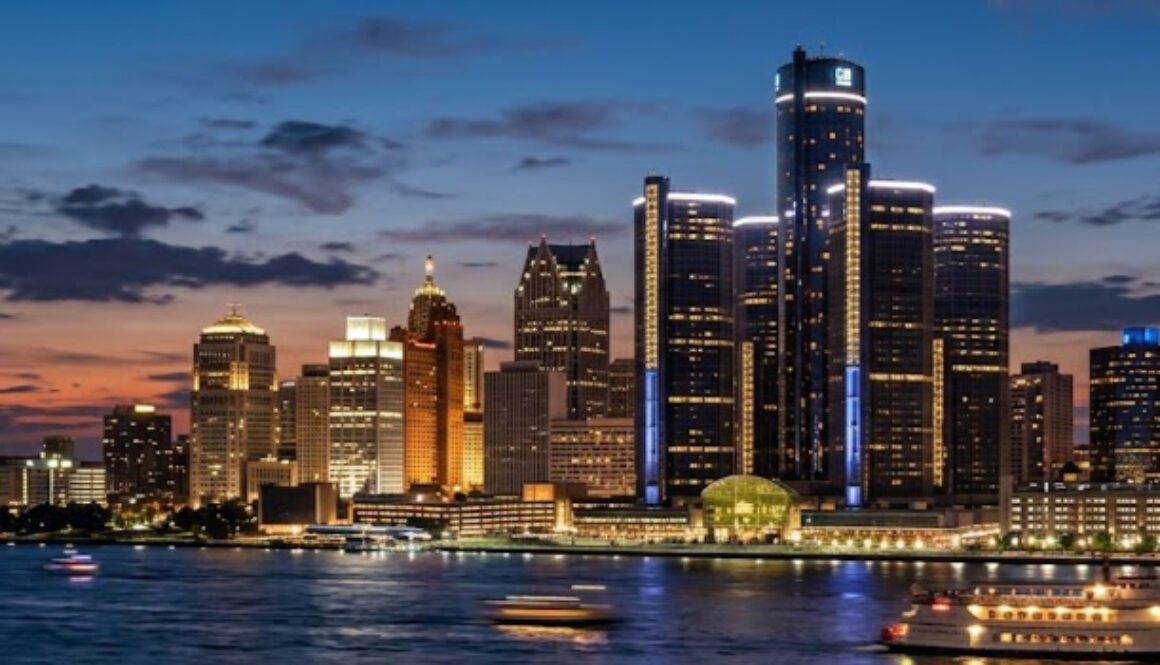 detroit skyline - home draft hockey rournament