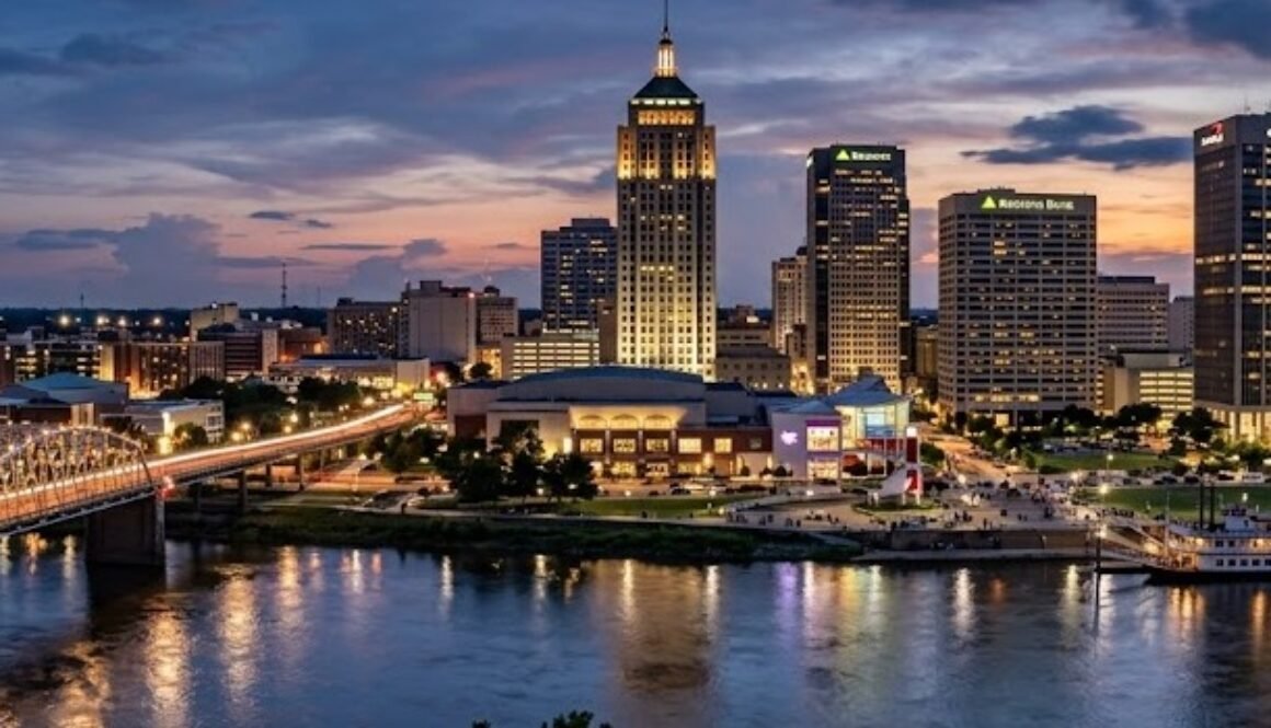 Shreveport LA skyline